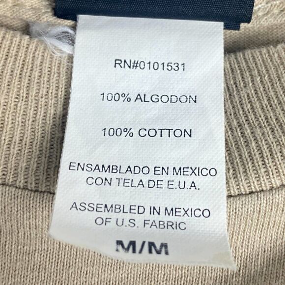 MAD ENGINE Men's Beige Marvel Comics Civil War Crew Neck T Shirt US M - Picture 7 of 7